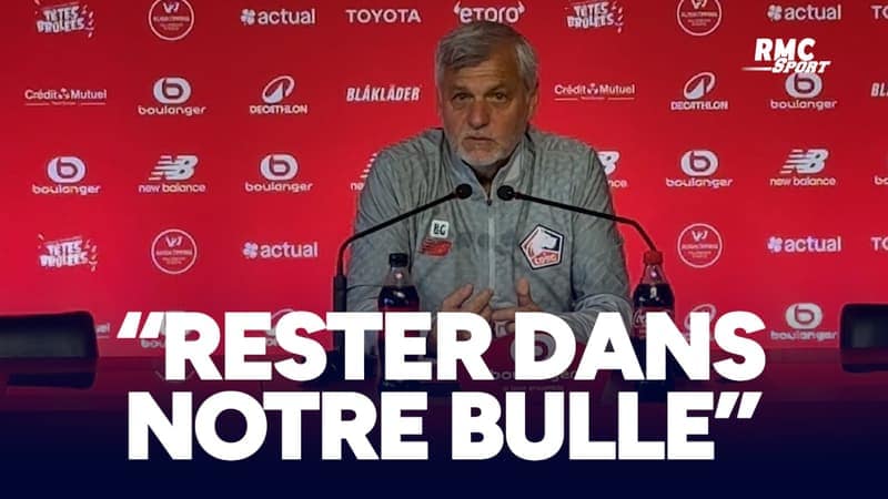 You are currently viewing Losc : « Bien rester dans notre bulle », Genesio appréhende la pression du sprint final