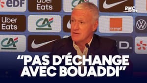 Lire la suite à propos de l’article Équipe de France : « Ce n&rsquo;est pas ma manière de fonctionner », Deschamps n&rsquo;a pas échangé avec Bouaddi