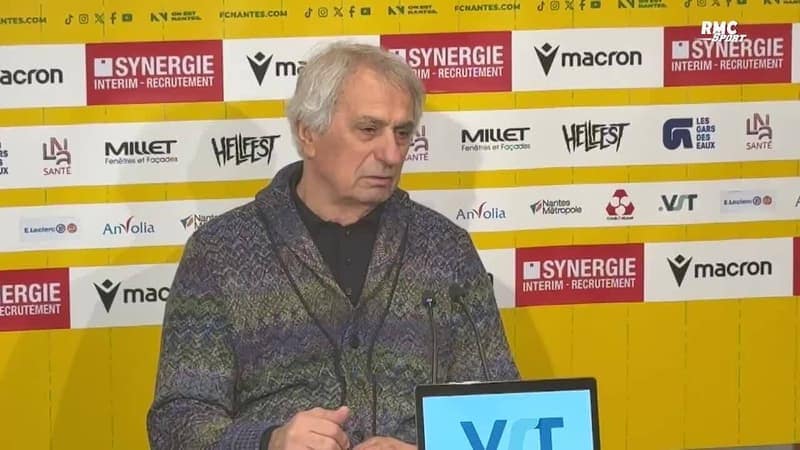 You are currently viewing Nantes : « Ce sera pas facile avec moi », le premier discours d&rsquo;Halilhodzic aux joueurs