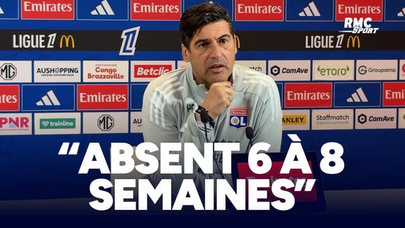 You are currently viewing OL : « Absent 6 à 8 semaines », Fonseca confirme l&rsquo;indisponibilité d&rsquo;Himbert