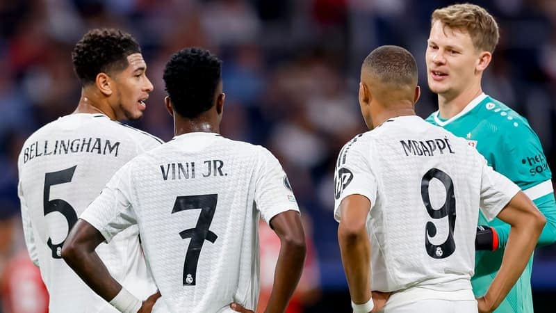 You are currently viewing « Une chance de les avoir au Real Madrid »: Florentino Perez vole au secours de Mbappé et retient aussi le duo Vinicius-Bellingham