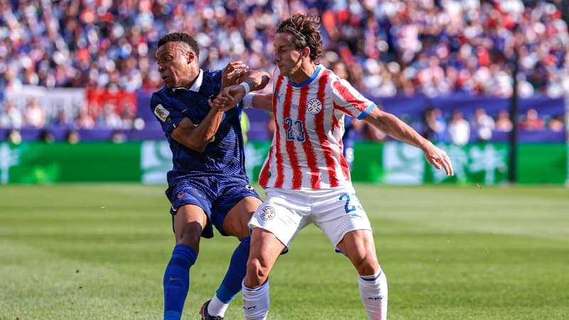 You are currently viewing Paraguay-France: coups de coude sur Mbappé et Koundé, provocations, simulation… la masterclass anti-sportive de Galarza
