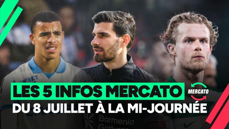 You are currently viewing Terrier vers l&rsquo;OM ? Greenwood sur le départ… les infos mercato du 8 juillet à la mi-journée